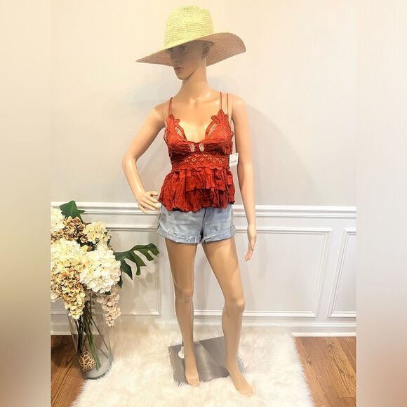 NWT Free people Adella cami top - Picture 2 of 3